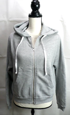 Sudadera con Capucha WILDFOX Dama de Honor Nueva con Etiquetas Para Mujer Gris Cremallera Talla M Foto 1 de 4
