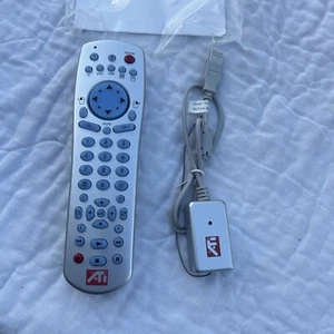 ATI Remote Wonder Remote Control & RF Receiver And Manual new - Picture 1 of 8