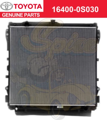 TOYOTA GENUINO 2014-2021 Tundra Sequoia RADIADOR CONJUNTO 16400-0S030 Foto 1 de 4