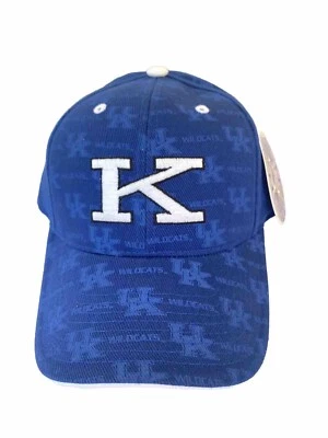 Sombrero Kentucky Wildcats estampado por todas partes logotipo bordado K nuevo con etiquetas vintage nuevo Foto 1 de 4
