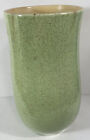 This Is A Fabulous Red Wing M-1498 Vase  Pottery Piece  Green Speckled Glaze