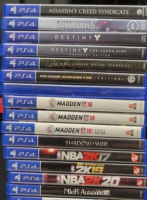 PlayStation 4 PS4 Games - Used and tested - Image 1 of 3