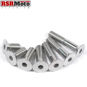 M10 Titanium Countersunk Flat Head Socket Bolts Screws 20 25 30 35 40 45 50 mm - Picture 1 of 12