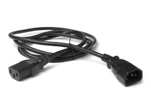 Salicru 663BA00001 Black Electric Cable 1.8 m C13 Coupler C14 - Electrical Cable - Photo 1/1