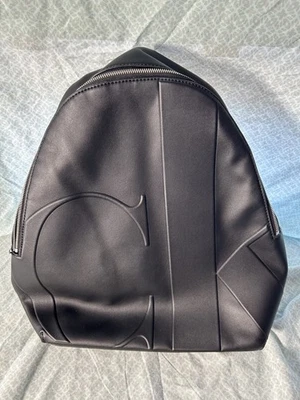CALVIN KLEIN - Round Bp40 Backpacks Bag - Black /w Logo - Image 1 of 4