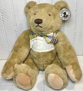 Gund Bialosky & Friends Antique Teddy Bear Vintage 1982 Signed Peggy & Alan B. - Picture 1 of 11
