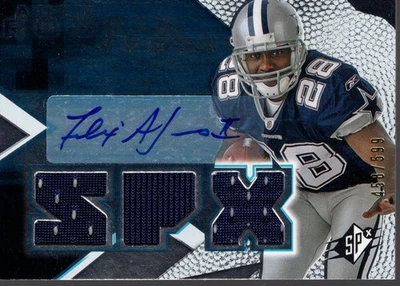 2008 SPx #159 Felix Jones RC Auto Jersey /599 - FB - Image 1 of 2