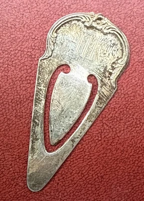 复古 925 纯银花朵图案 雕刻 HK — 第 1/4 张图片