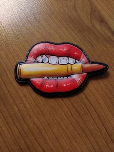 Parche bala labios pvc 3D Ucrania 90x55 mm b - Imagen 1 de 2