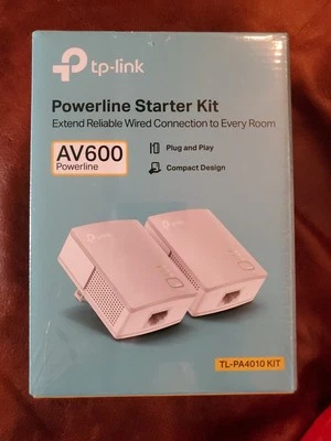TP-Link AV600 Powerline Starter Kit TLPA4010 Nuevo Precintado Foto 1 de 4