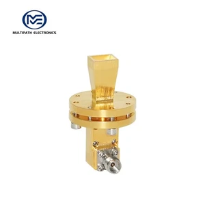 WR19 Antenna a tromba di guadagno standard, 39,2-59,6 GHz, guadagno nominale 10-20 dBi, 1,85-F - Foto 1 di 49