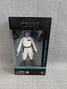 Figura de acción Hasbro Star Wars Ahsoka Black Series Grand Admiral Thrawn 6" - Imagen 1 de 2