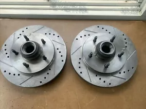 Power Stop AR8563XL AR8563XR Front Disc Rotors For 2000-2002 Ford Expedition - Picture 1 of 11