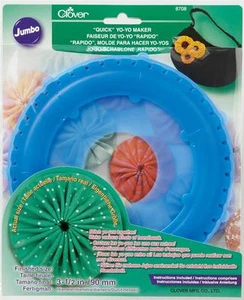 Klee Jumbo runde Form Yo-Yo Maker Handwerk Nähen Stoffe Werkzeuge Ausrüstung - Bild 1 von 3