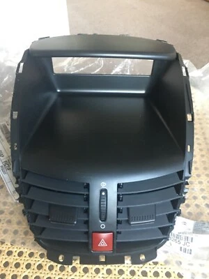 PEUGEOT 206 (T3E) LHD STEREO CENTRE AIR VENTS HAZARD LIGHT SWITCH FASCIA NEW - Image 1 of 4