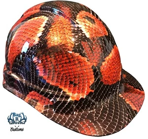 Hydro Dipped Hard Hat High Gloss Boa 6 Point Ratchet Suspension - Picture 1 of 9