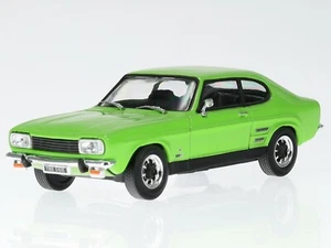 Ford Capri MK1 verde coche en miniatura in Vitrine Cararama 1:43 - Imagen 1 de 4