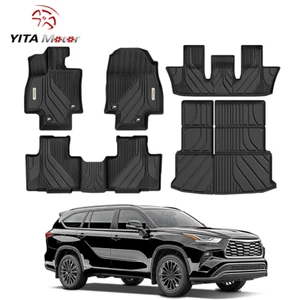 Alfombrillas YITAMOTOR respaldo revestimiento de carga para Toyota Grand Highlander 2024-2025 - Imagen 1 de 7