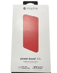 MOPHIE Power Boost  XXL  20,800mAh  Portable Battery, 2 USB Smartphone Powerbank