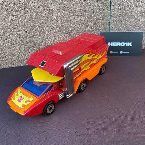 Transformers  1986 Vintage G1 Rodimus Prime Great Condition Hasbro Takara Cover