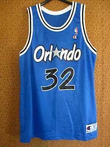 Maillot basket Orlando O'Neal #32 Champion vintage Made in USA Jersey - 48 - Picture 1 of 6