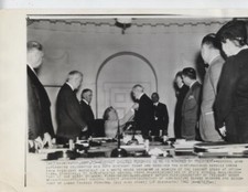 GENERAL PERSHING  1940 ORIGINAL PHOTO WWI VINTAGE