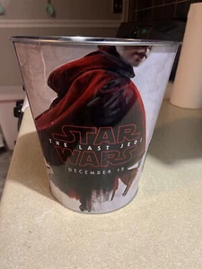 Star Wars The Last Jedi Popcorn Bucket AMC Theaters Darth Vader Limited Edition - Picture 1 of 5