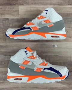 orange and white bo jackson sneakers