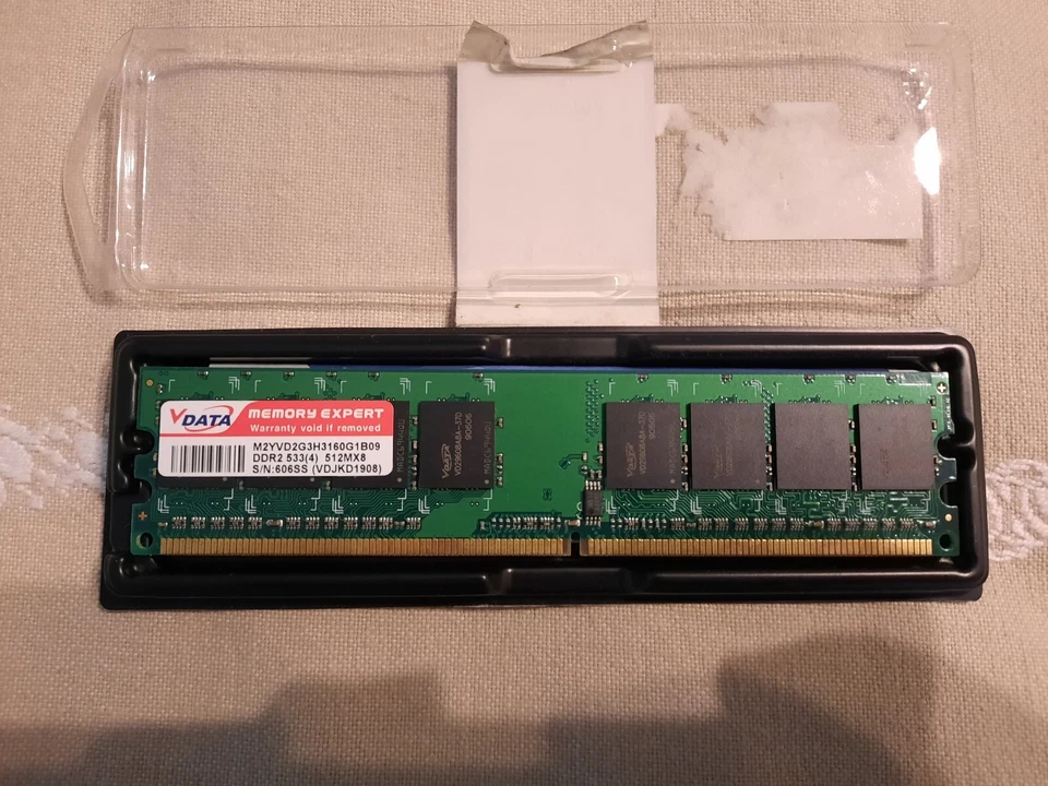 Ram DDR2 512mb 2 moduli - Immagine 1 di 1