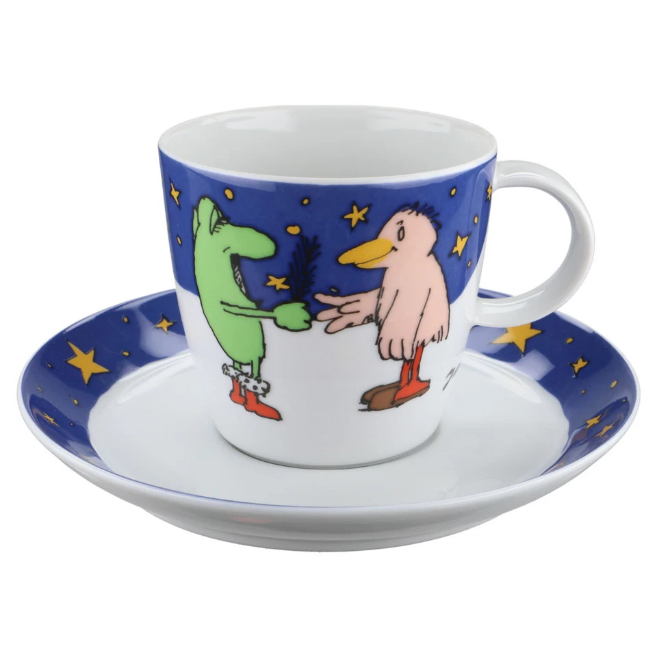 Kindertasse mit Untere Günter Kastenfrosch Thomas Kindergeschirr Janosch / Panam - Bild 1 von 4