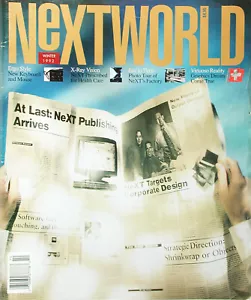 NeXTWorld Magazine Winter 1992 Issue ONLY Steve Jobs NeXT Cube NEXTSTEP Apple - Picture 1 of 8