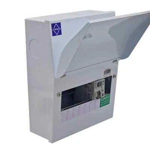 6 Way RCCB Incomer Consumer Unit with 63A 30mA RCCB Lewden PRO-MX08R - Picture 1 of 13