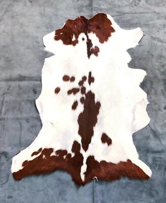 Neutral Animal Skin Pelt decor, Nordic Goat Hide, Taxidermy Leather Fur Coat - Image 1 of 4