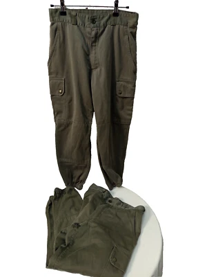 LOT 2 TREILLIS KAKI  F2   76 C   (36/38)  ARMEE FRANCAISE - Photo 1/4