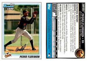 2010 1st Bowman PEDRO FLORIMON Baseball Card BP25 Baltimore Orioles
