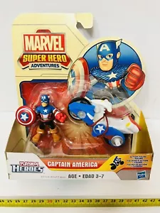 Marvel Super Hero Adventure Capitán América Playskool Hasbro Vintage Nuevo!!! - Imagen 1 de 5