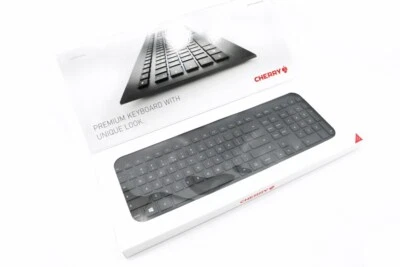 NEW CHERRY Strait 3.0 USB Wired UK QWERTY Black USB Keyboard in box unopened - Image 1 of 3