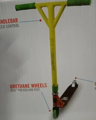 Pulse Performance Freestyle Stuntscooter Stunt Roller Kickboard Klapproller