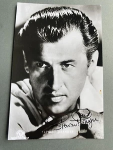 STEWART GRANGER (†1993) 'Winnetou' Signed Photo 9x14 Autograph/Autograph - Picture 1 of 1