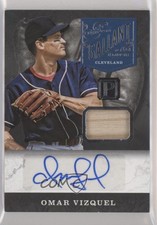 2016 Panini Pantheon Scripted Gallant Gloves /149 Omar Vizquel #SGG-OV Auto