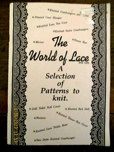 ~World of Lace - A Selection of Projects to Knit Using Eyelet Lace - VGC~ - Picture 1 of 5