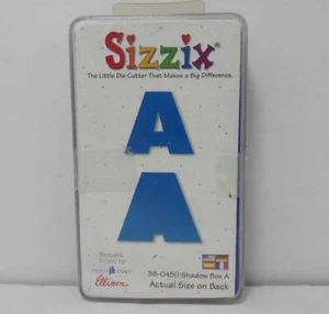 Provo Craft Sizzix Shadow Box Letter A #38-0450 - Picture 1 of 2
