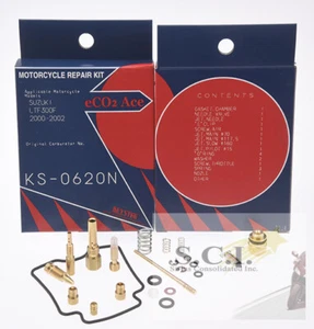 SUZUKI LTF300F LTF300 KINGQUAD KEYSTER CARBURETOR REBUILD REPAIR KIT 2000 - 2002 - Bild 1 von 9