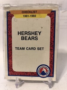 1991/1992 Pro Cards AHL Hershey Bears Team Set Of 24 Cards