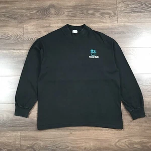 Cotton Deluxe General Magic Computer Software Program 90s Vintage Black Shirt L - Picture 1 of 7
