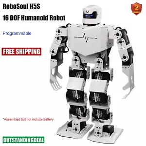 RoboSoul H5S 16 DOF Humanoid Robot Programmable Robot Education Dancing Robot - Picture 1 of 8