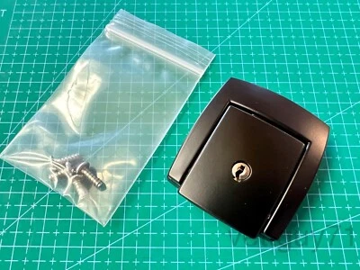 NEW Genuine Franzen 1407 Instrument Case Locking Buckle Latch, ROLA, Matte Black