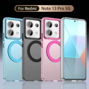 For Redmi Note 13 Pro+ Skin Feel Matte Magnetic Anti Drop Protective Cover HOT - Picture 1 of 20
