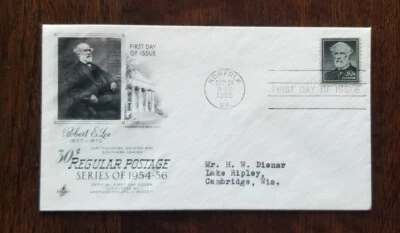 US FDC # 1049 Robert E. Lee 1955. - Image 1 of 4