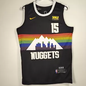 Nikola Jokic #15 Basketball Embroidered Jersey Black - Picture 1 of 10